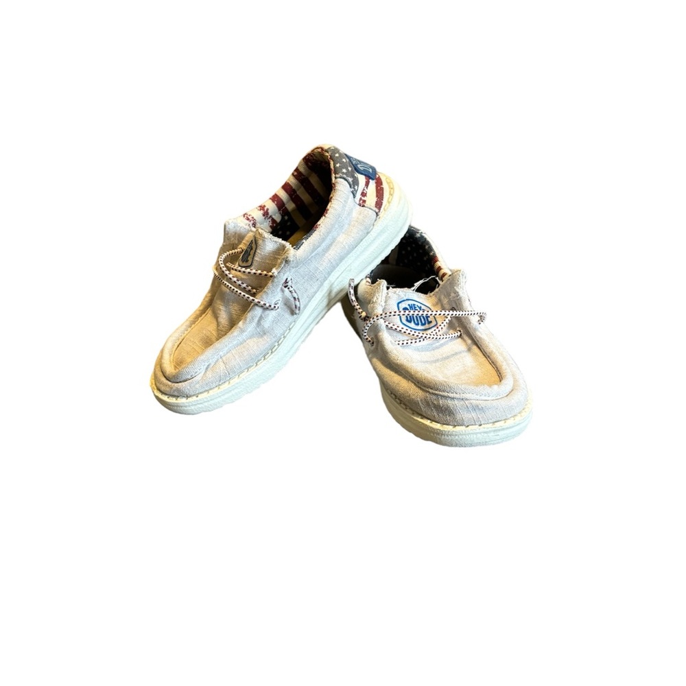 Boys Hey Dude sneakers size 10